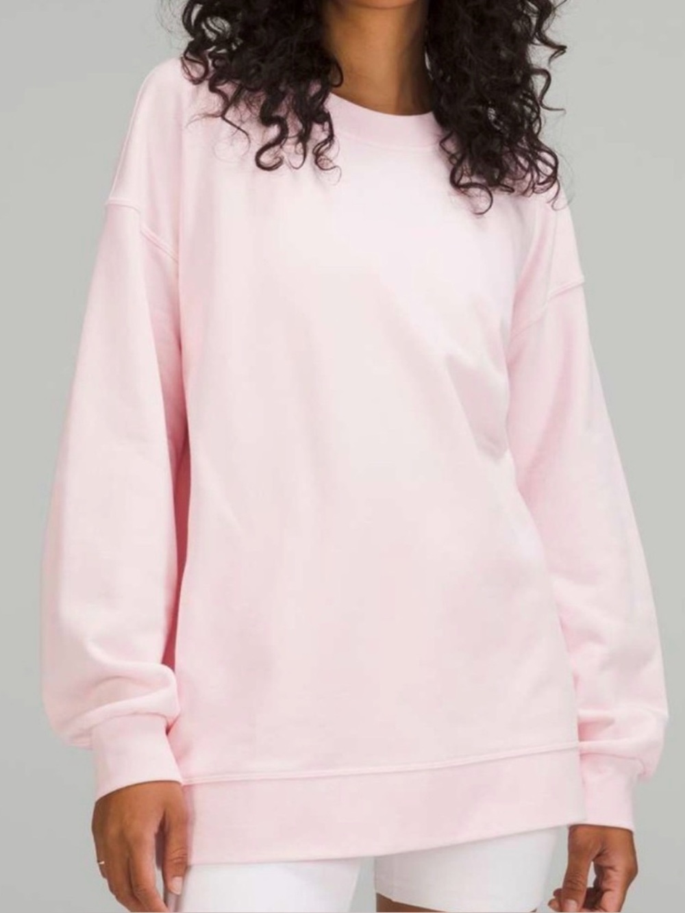 Lululemon Oversized Crewneck Sweatshirt Strawberry Millshake